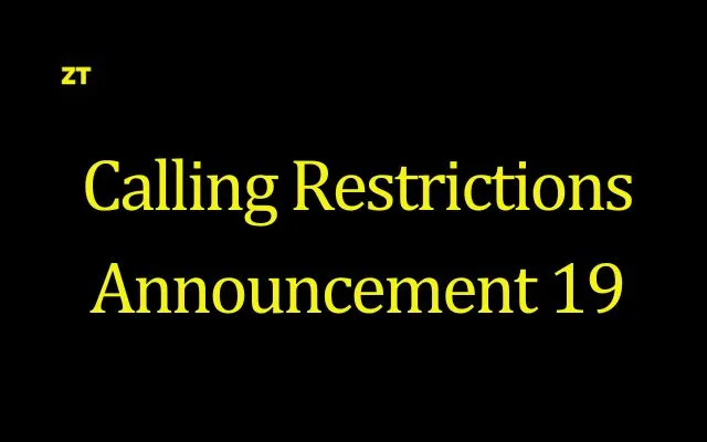 how to fix calling restrictions announcement 19 straight talk